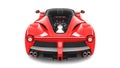 Red Supercar - Rear Studio View