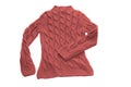 Red sweater Royalty Free Stock Photo