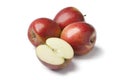 Red sweet apples Royalty Free Stock Photo