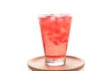 red sweet drink Royalty Free Stock Photo