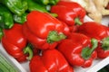 Red sweet pepper Royalty Free Stock Photo