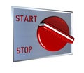 Red Switch Start - Stop