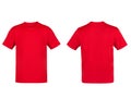 Red T-shirt Royalty Free Stock Photo