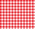 Red table cloth background seamless pattern Royalty Free Stock Photo