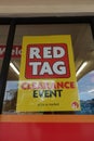 Red Tag Sale at the Family Dollar Store