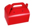 Red Takeaway Cake Box