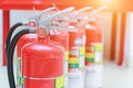 Fire extinguishers available in fire emergencies