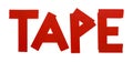 Red Tape Royalty Free Stock Photo
