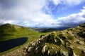 Red Tarn and Birkhouse Moor Royalty Free Stock Photo