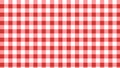 red tartan, plaid, gingham, checkered pattern background, perfect for wallpaper, backdrop, postcard Royalty Free Stock Photo