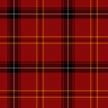 Red Tartan Seamless Pattern