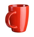 Red tea cup