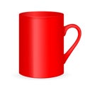 Red tea cup Royalty Free Stock Photo