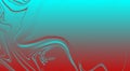Red and Teal Gradient Swirl Abstract Background image Royalty Free Stock Photo
