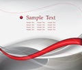 Red tech abstract background composition Royalty Free Stock Photo