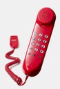 Red telephone Royalty Free Stock Photo