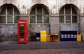 Red telephone booth, London Royalty Free Stock Photo