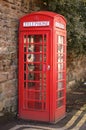 Red Telephone Box Royalty Free Stock Photo
