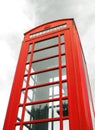 Red telephone box Royalty Free Stock Photo