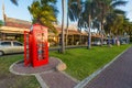 Red telephone box Royalty Free Stock Photo