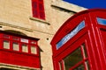 Red Telephone Box Royalty Free Stock Photo