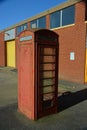 Red telephone booth