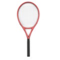 Red tennis racket isolated white background Royalty Free Stock Photo