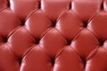 Red Texture Leather for background. Repeat pattern Royalty Free Stock Photo