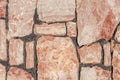 Red texture marble stone wall like wallpaper or natural design Royalty Free Stock Photo