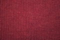 Red texture woolen knitted fabric as background Royalty Free Stock Photo