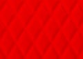 Red textured cushion background design for wallpaper Royalty Free Stock Photo