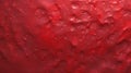 red textured surface with water drops Royalty Free Stock Photo