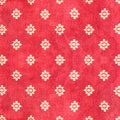 Red Thai carpet with pattern background and texture. Royalty Free Stock Photo
