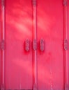 Red Thai traditional door