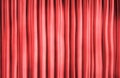 Red theater curtain