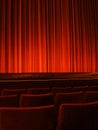 Red Theater Curtain