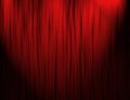 Red Theater Curtains