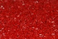 Red thermoplastic resin Royalty Free Stock Photo