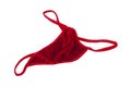 Red thong Royalty Free Stock Photo