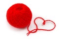 Red thread clew Royalty Free Stock Photo