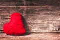 Red thread heart Royalty Free Stock Photo