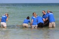Red Tide Loggerhead Sea Turtle Released by Florida Aquarium in August 2017