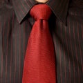 Red tie Royalty Free Stock Photo