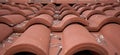 Red tile roof Royalty Free Stock Photo