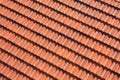 Red tile roof pattern