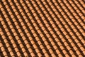 Red Tile Roof Patterns Royalty Free Stock Photo