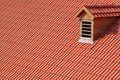 Red tiled roof