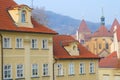 Red Tiled Roof Tops, Kampa Island, Prague