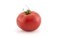 Red tomato isolated on white background photo. Beautiful picture