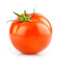 Red tomato vegetable isolated on white Royalty Free Stock Photo